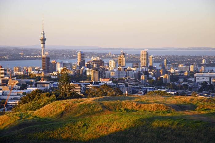 Auckland zealand colourful captured